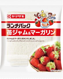 ヤマザキ　ランチパック（苺ジャム＆マーガリン）　２個入