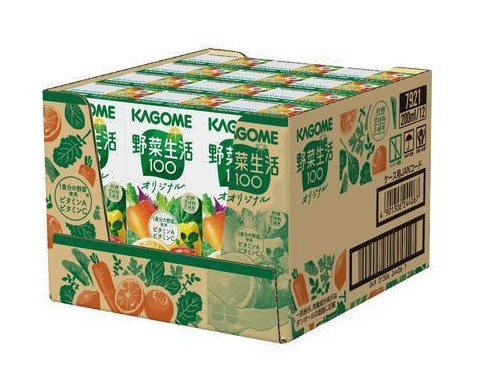 カゴメ　野菜生活１００　オリジナル　２００ｍｌ　１ケース　１２本入