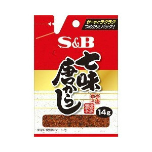 ＳＢ　七味唐からし　袋入　１４ｇ