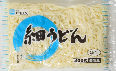 戸田久　細うどん（徳用）　４００ｇ