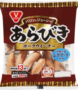 ＣＧＣ　Ｖパックあらびきポークウインナー　２３０ｇ