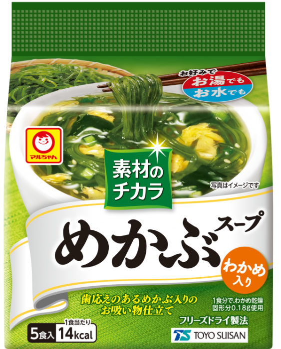 マルちゃん　めかぶスープ　５食入