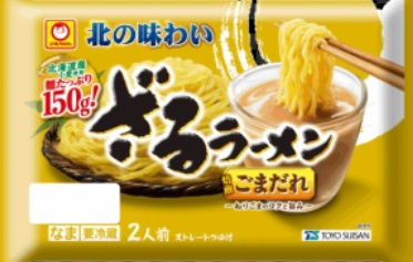 マルちゃん　北の味わいざるラーメン　焙煎ごまだれ　１５０ｇ&times;２