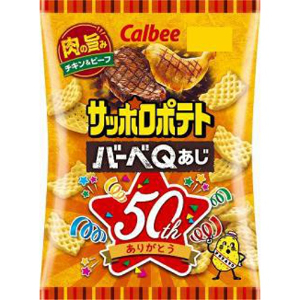 カルビー　サッポロポテト〈バーベＱあじ〉　７２ｇ