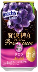 アサヒ　贅沢搾りプレミアム　ぶどう　３５０ｍｌ